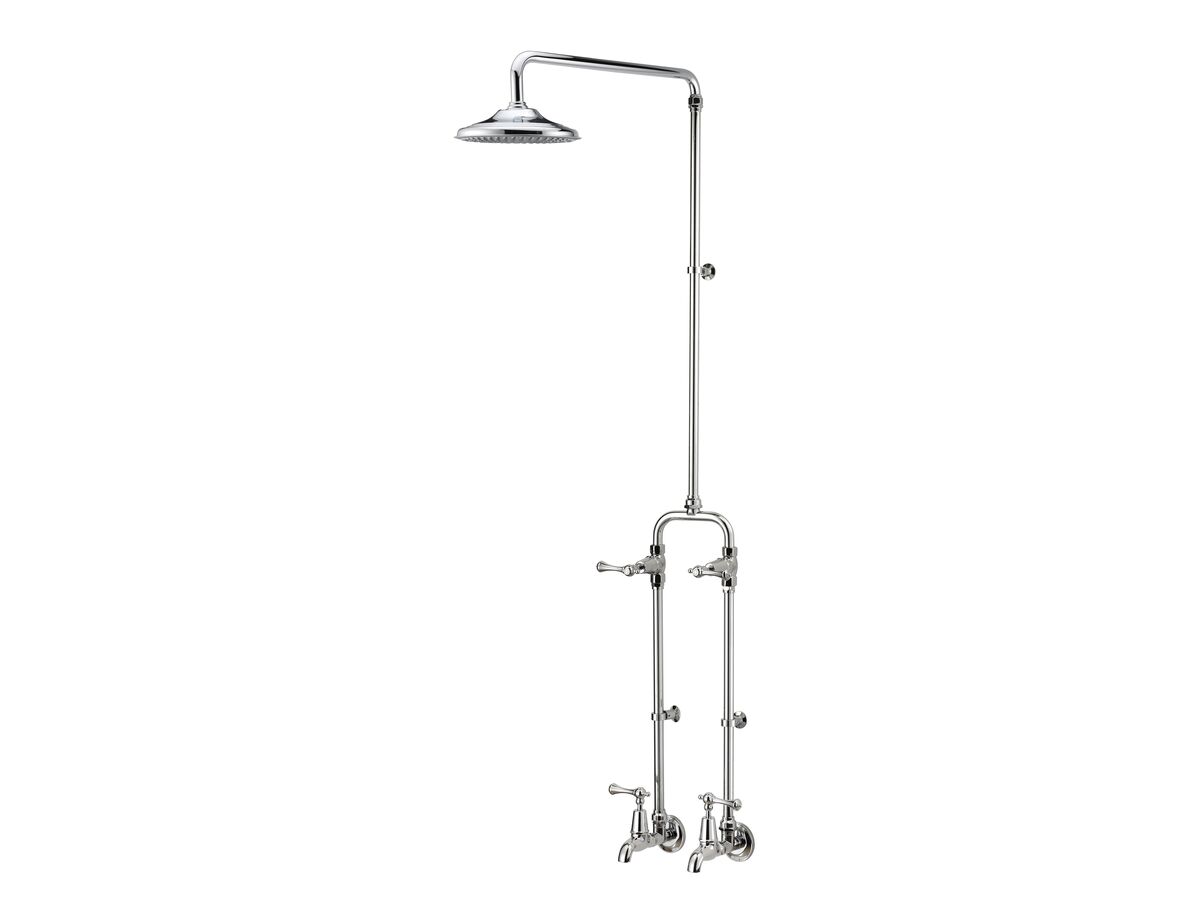 reece Kado Era Exposed Shower & Bath Set Lever Handle Chrome (3 Star)