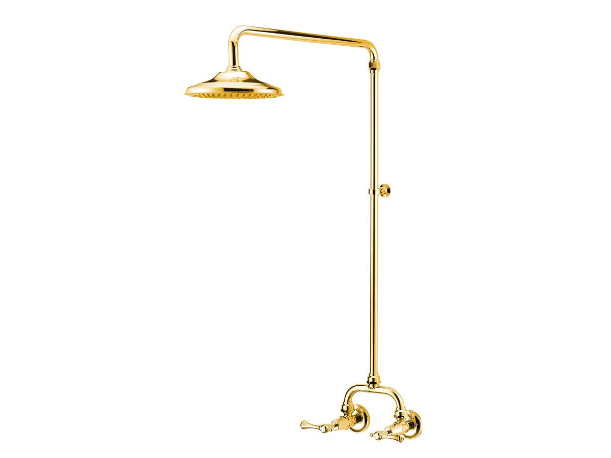 reece Kado Era Exposed Shower Set Lever Handle Brass Gold (3 Star)
