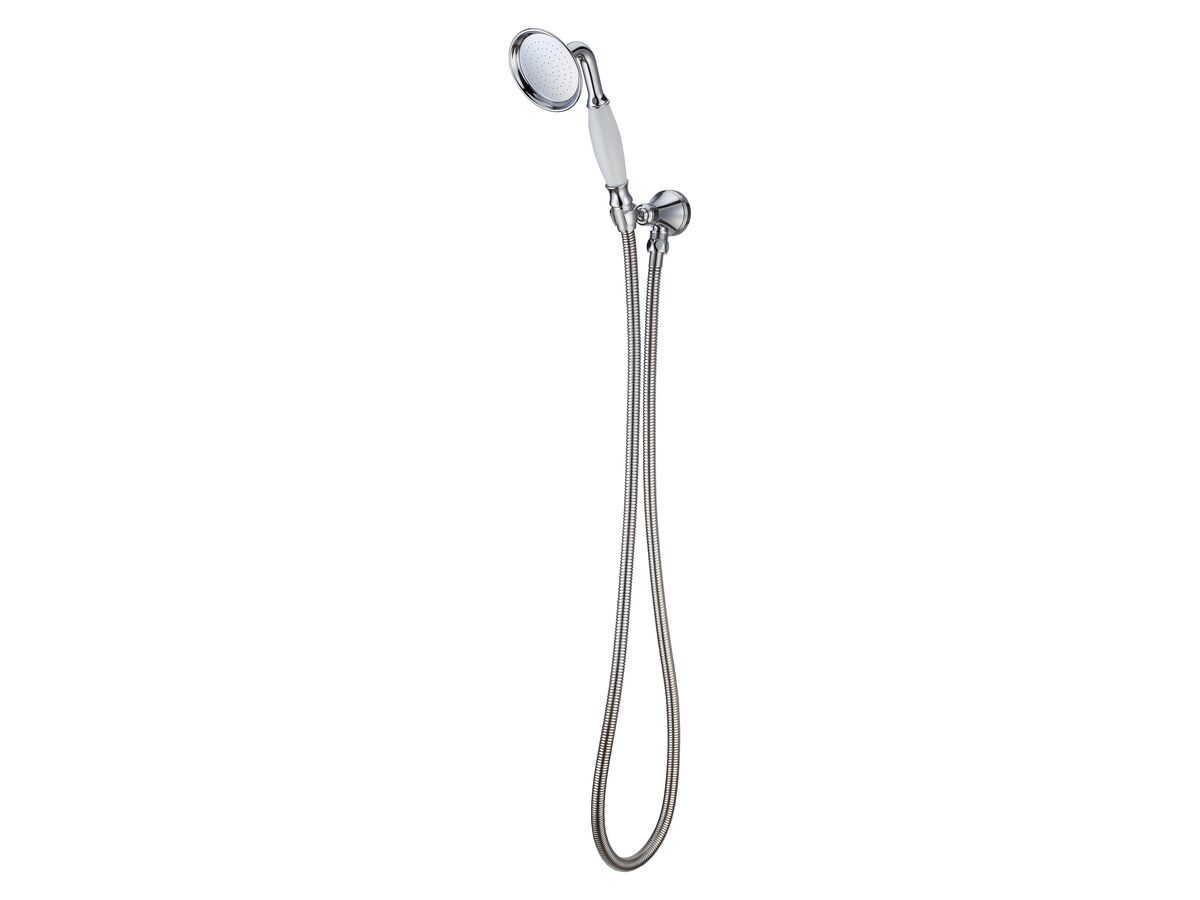 reece Kado Era Handshower with Water Inlet Wall Bracket Chrome (4 Star)
