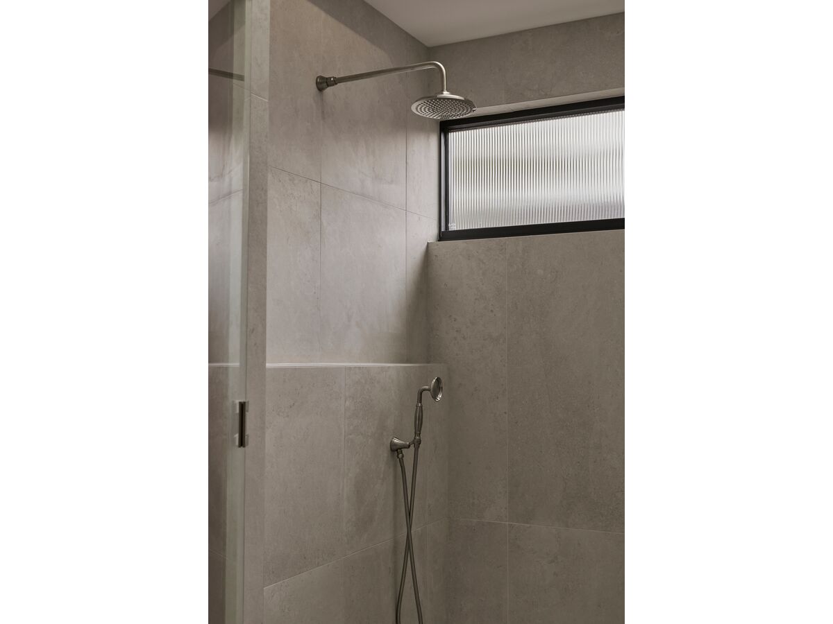 Reece Kado Era Handshower With Water Inlet Wall Bracket Brushed Nickel (4 Star)