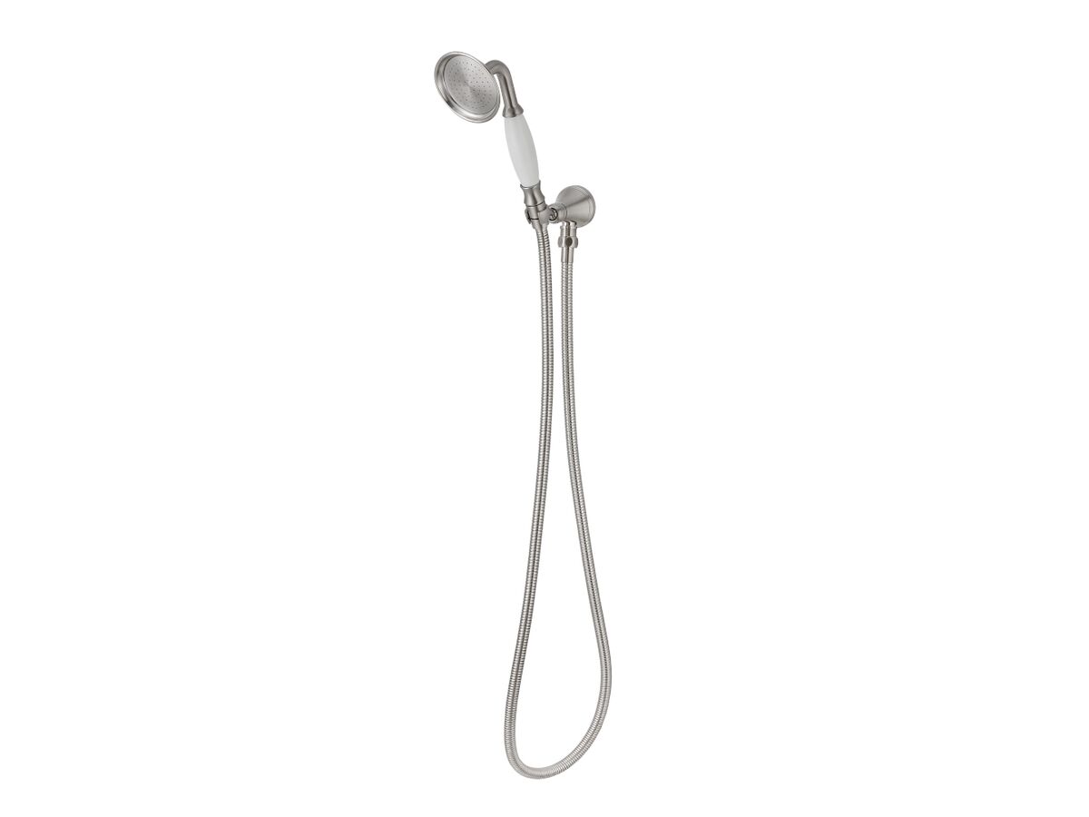 reece Kado Era Handshower with Water Inlet Wall Bracket Brushed Nickel (4 Star)