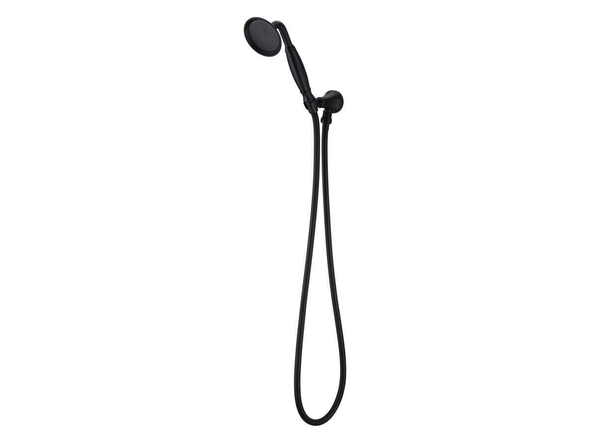 reece Kado Era Handshower with Water Inlet Wall Bracket Matte Black (4 Star)