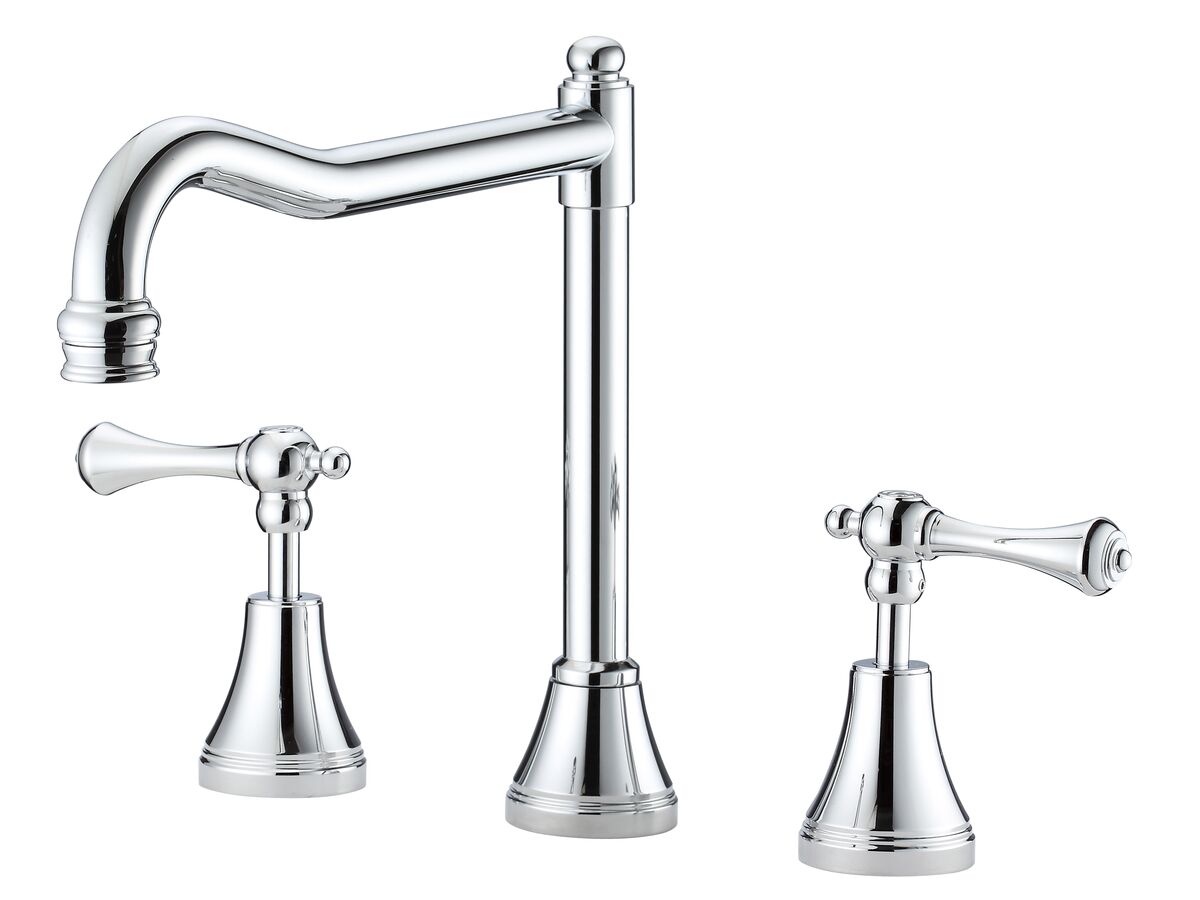 reece Kado Era Swivel Hob English Sink Set Lever Handle Chrome (5 Star)