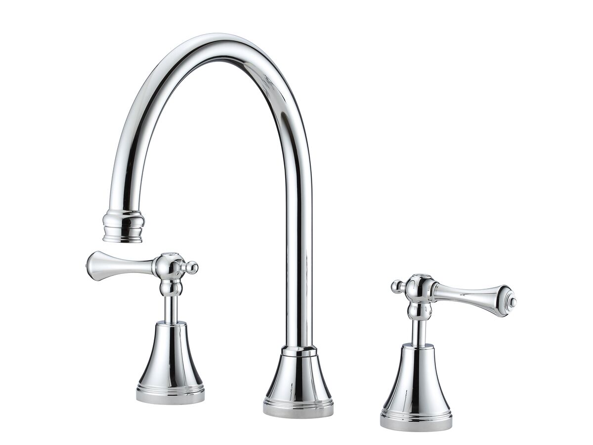 reece Kado Era Swivel Hob Set Lever Handle Chrome (5 Star)