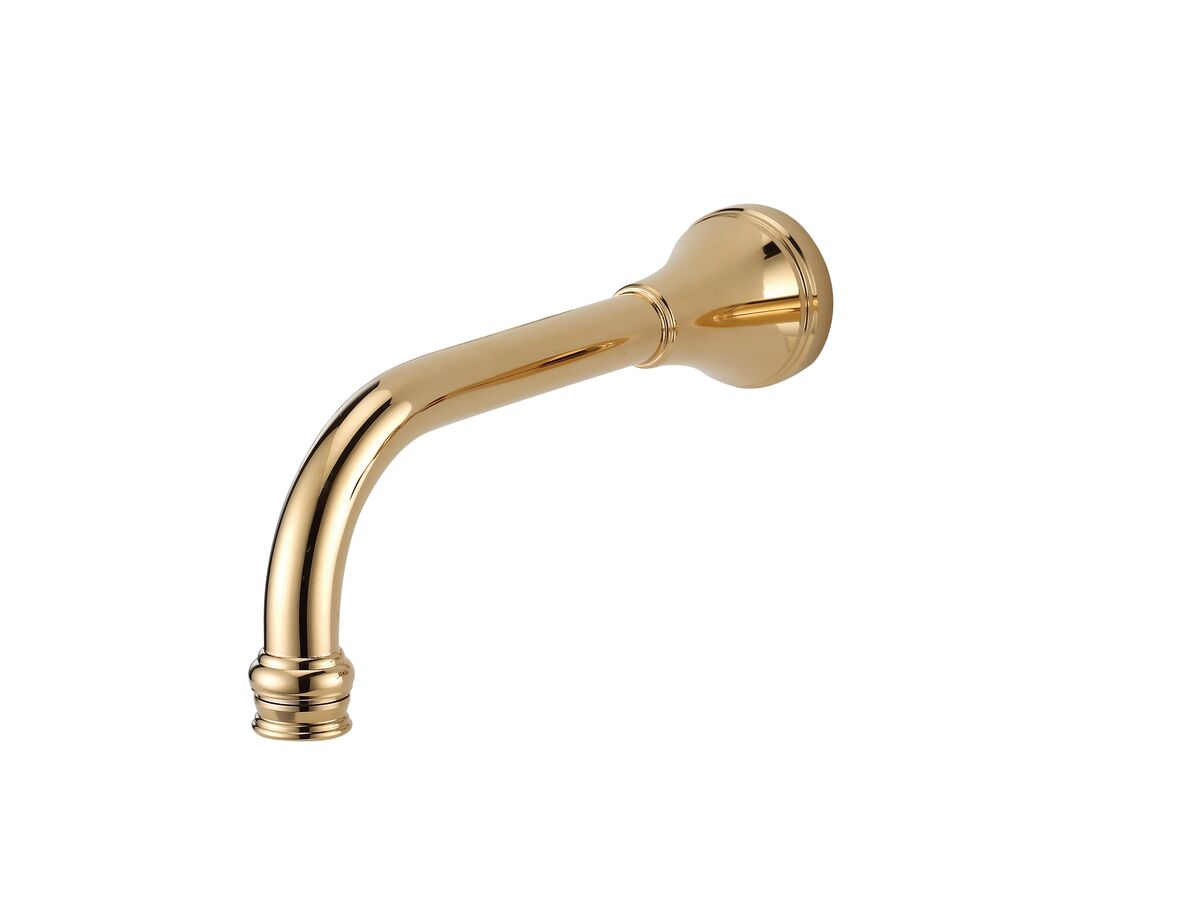 reece Kado Era Wall Basin Outlet 200mm Brass Gold (5 Star)