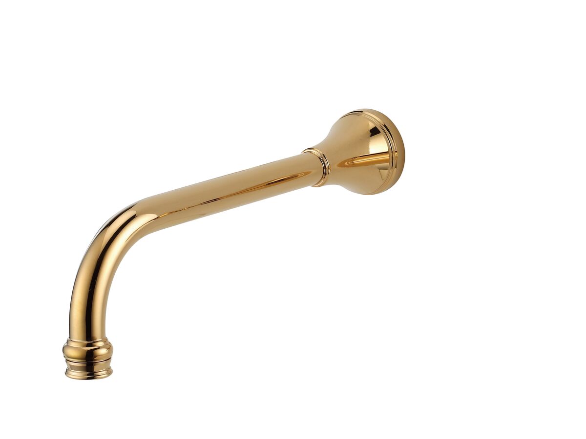 reece Kado Era Wall Basin Outlet 250mm Brass Gold (5 Star)