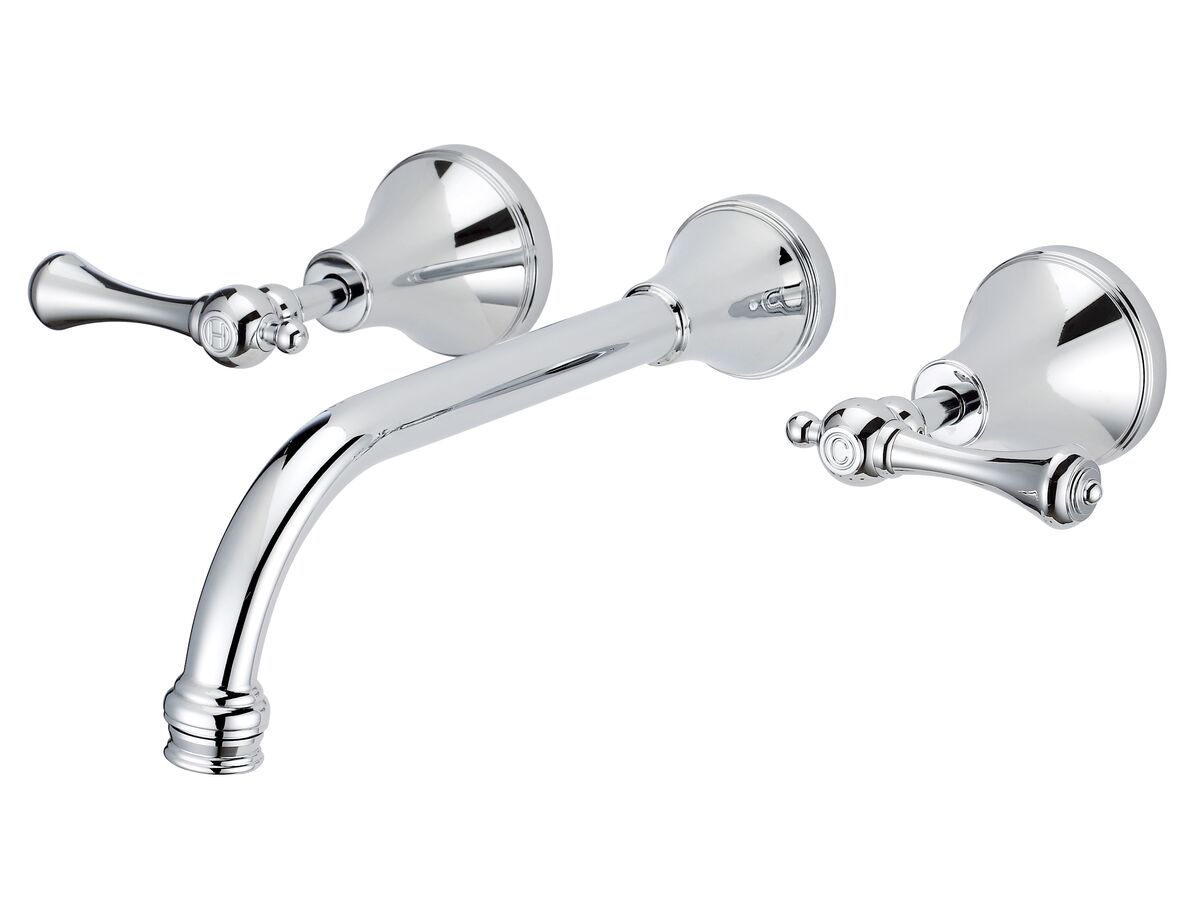 Reece Kado Era Wall Basin Set 250mm Lever Handle Chrome (5 Star)