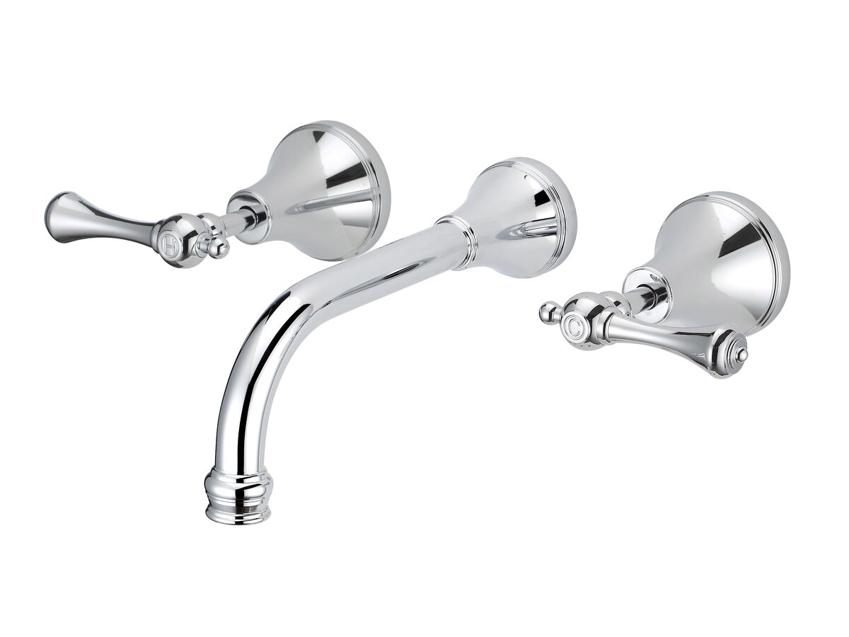 reece Kado Era Wall Bath Set 200mm Lever Handle Chrome