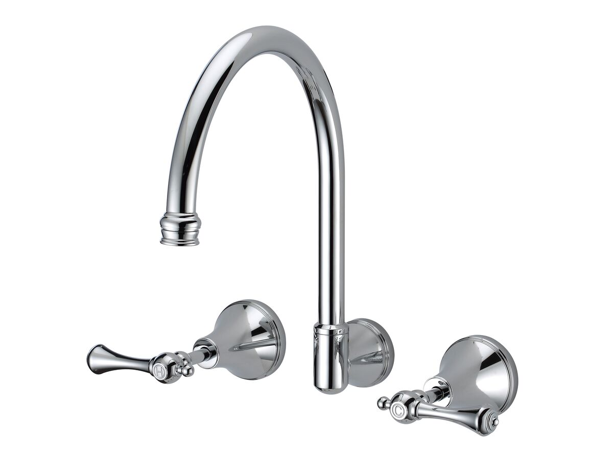 reece Kado Era Wall Sink Set Lever Handle Chrome (5 Star)
