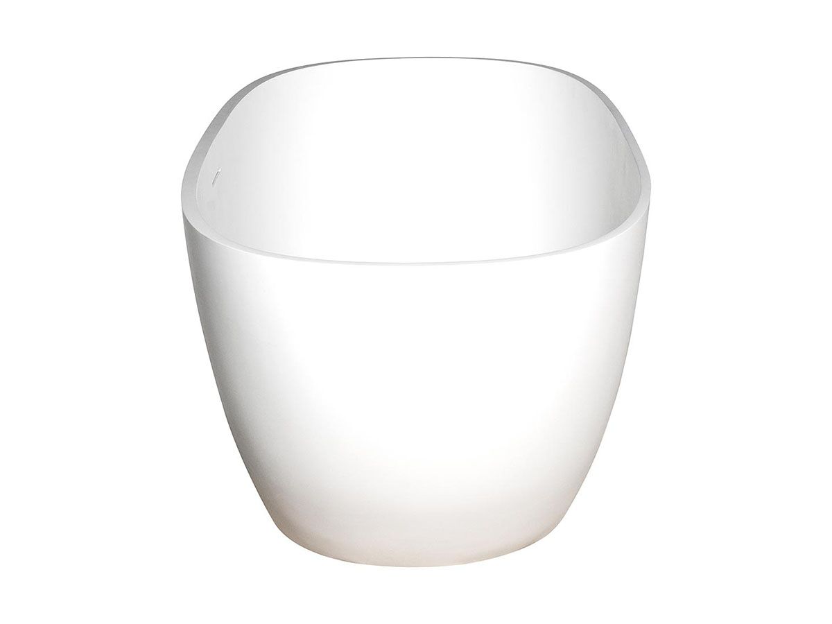 Reece Kado Lussi Cast Solid Surface Freestanding Bath With Plug & Waste 1500mm White