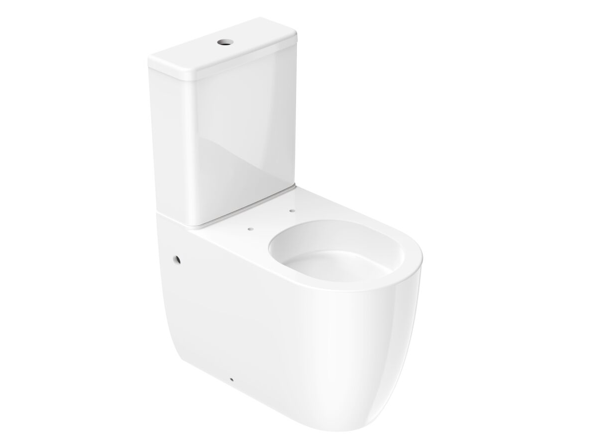 Reece Kado Lussi Close Coupled Back To Wall Vortex Rimless Overheight Bottom Inlet Pan White (4 Star)