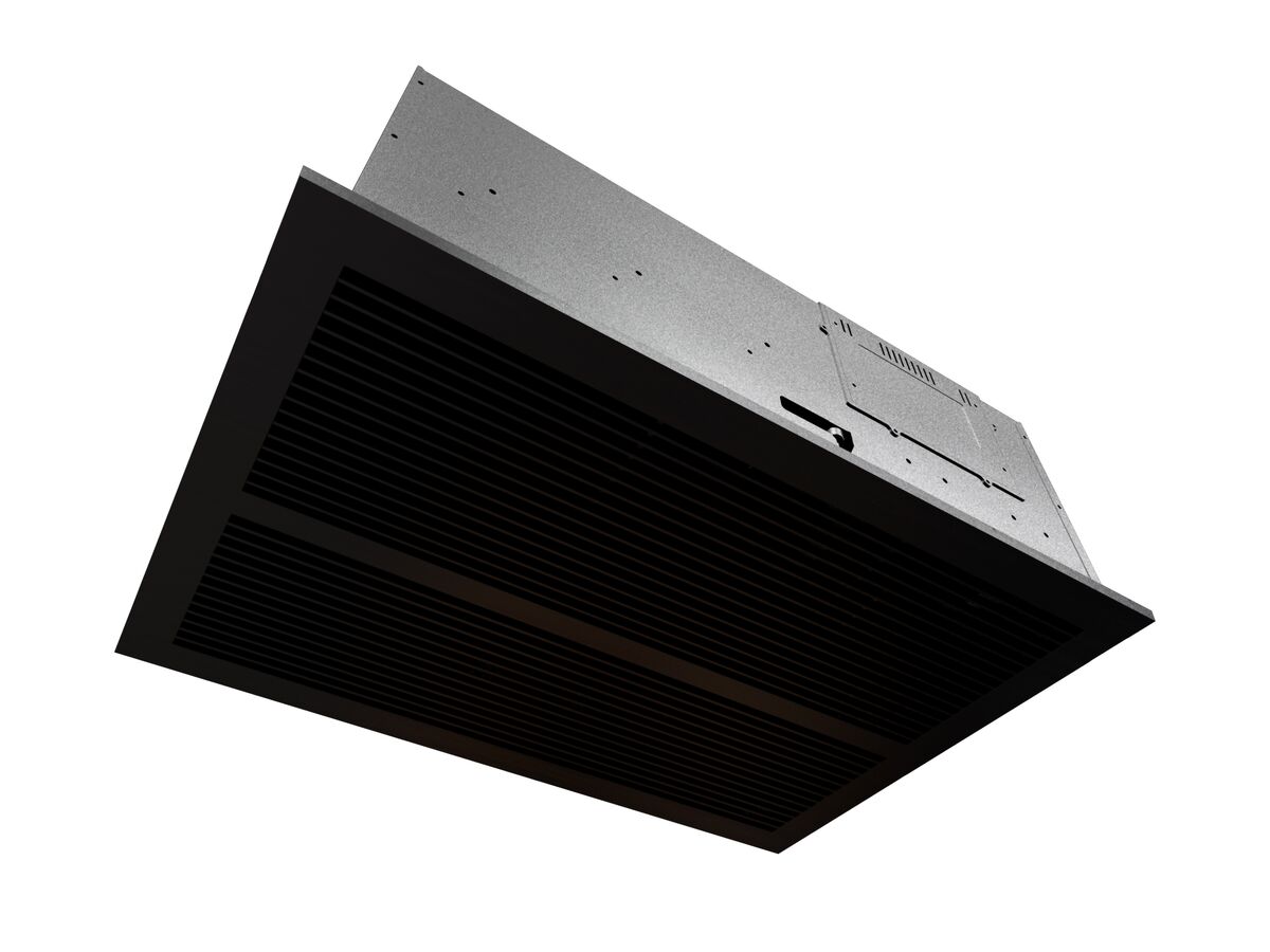 Reece Kado Lux 2 In 1 Fan Heater & Exhaust Matte Black