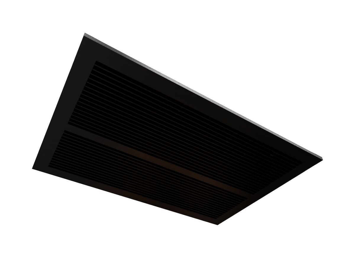 reece Kado Lux 2 in 1 Fan Heater & Exhaust Matte Black