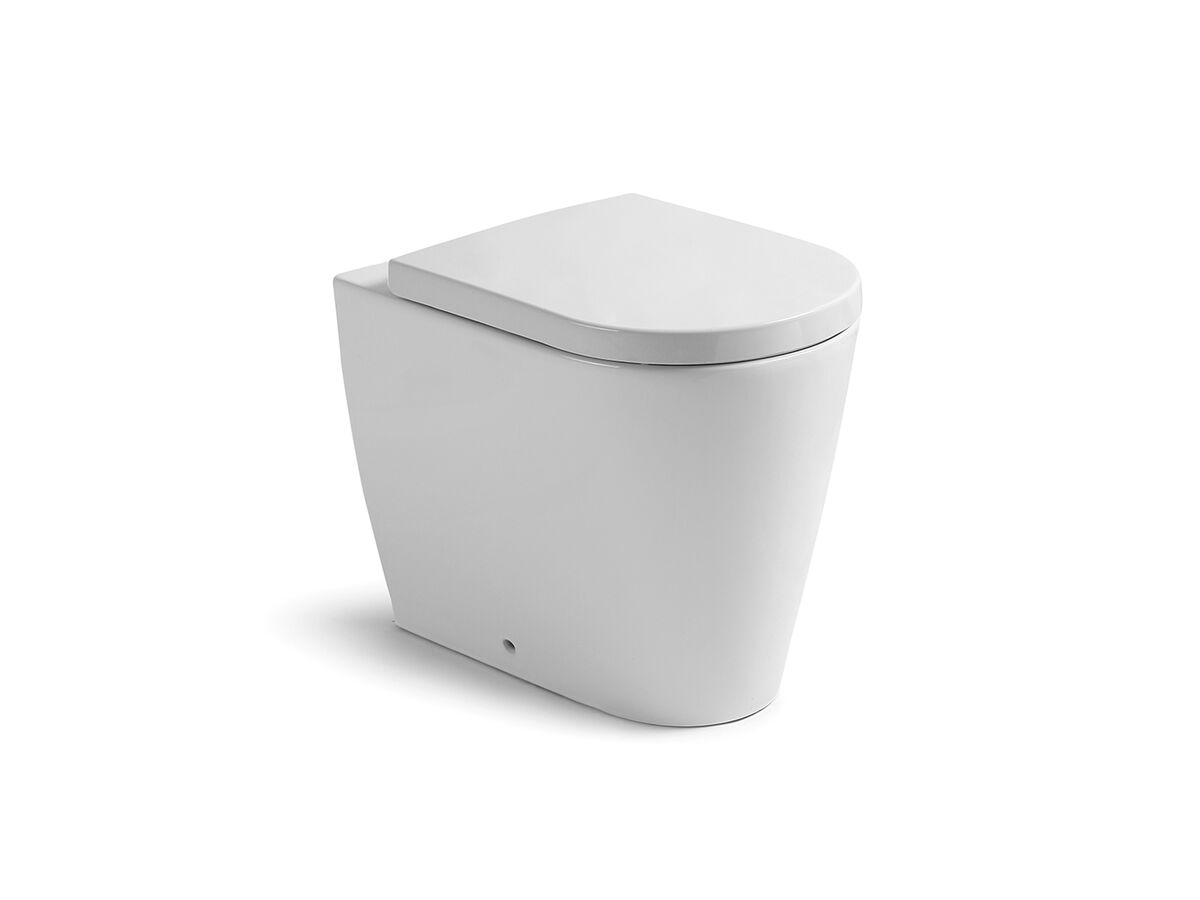 reece Kado Lux Back to Wall Rimless Overheight Pan with Soft Close Quick Release Seat (4 Star) reece Kado Lux Back to Wall Rimless Overheight Pan with Soft Close Quick Release Seat (4 Star)