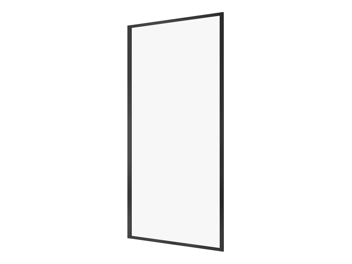 reece Kado Lux Framed Shower Panel 1000mm Matte Black