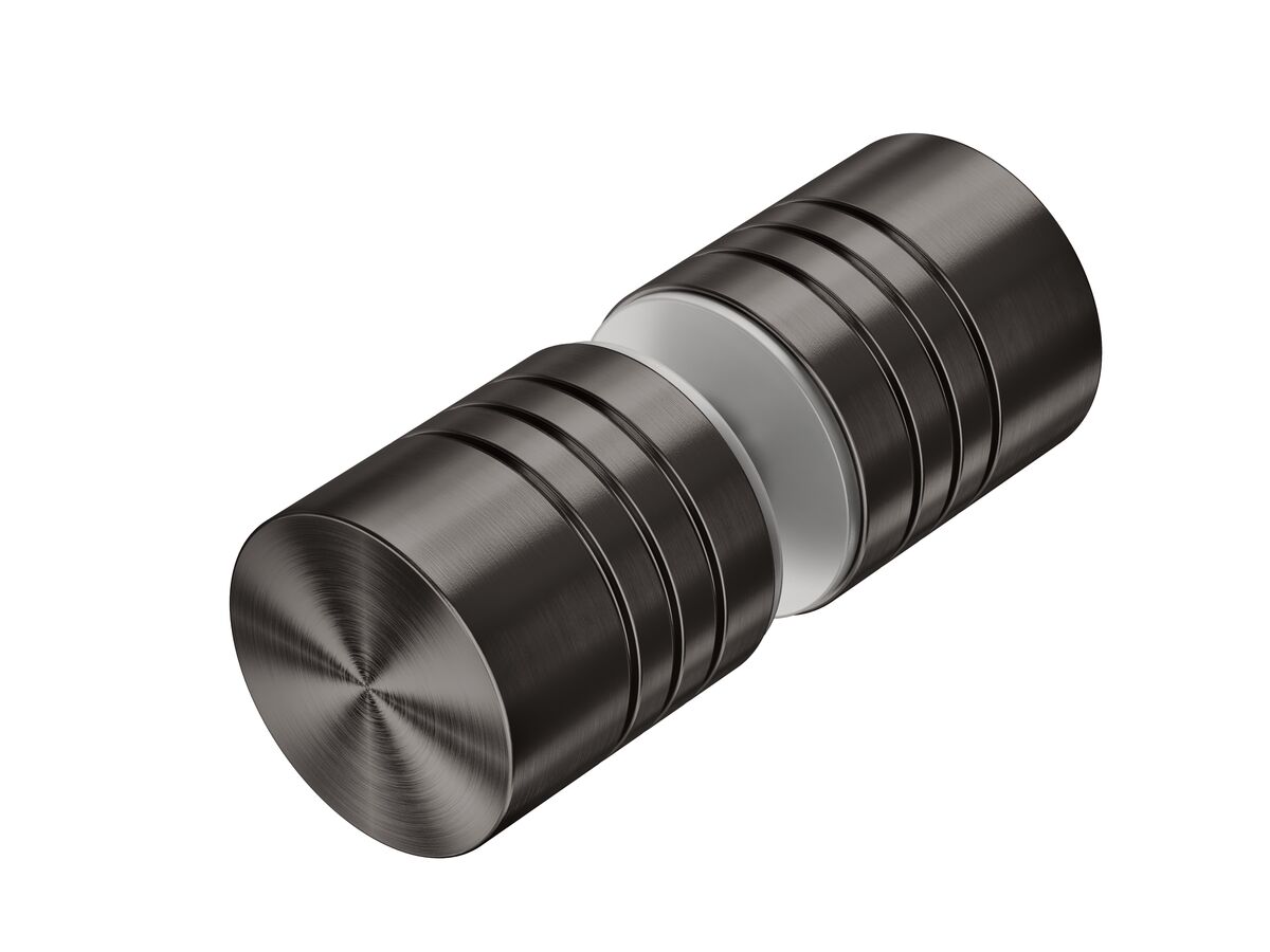 reece Kado Lux Frameless Shower Screen Door Knob Brushed Gunmetal