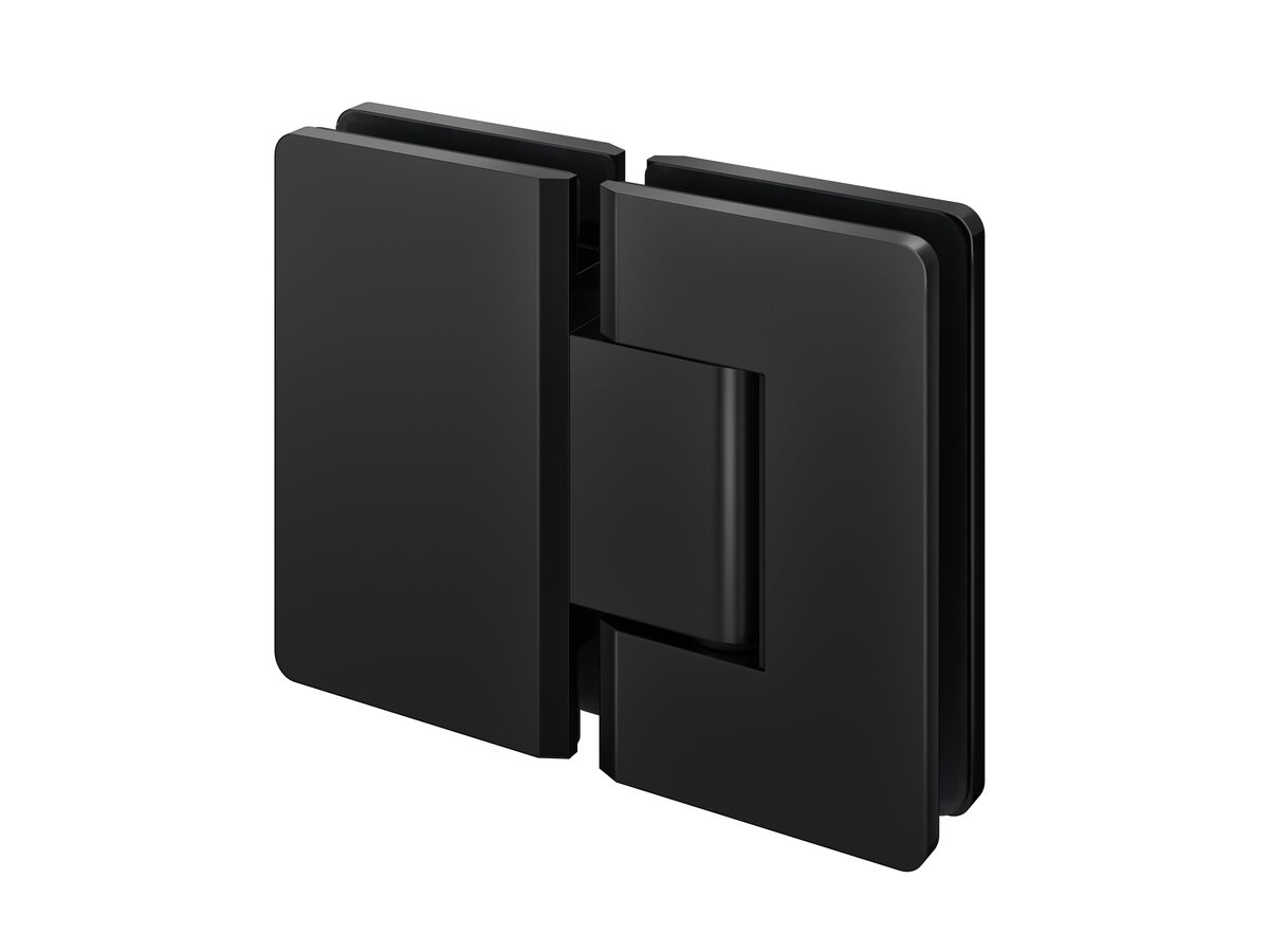 reece Kado Lux Frameless Shower Screen Hinges (2) Matte Black