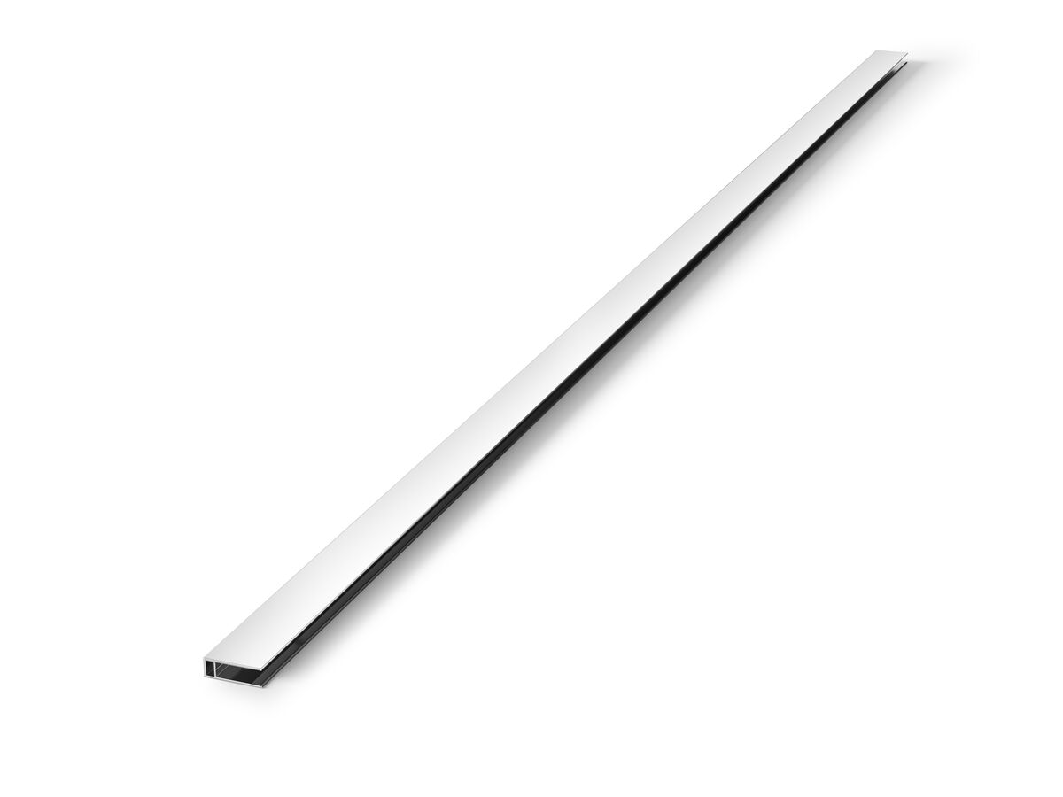 reece Kado Lux Frameless Shower Screen Wall Channel Chrome