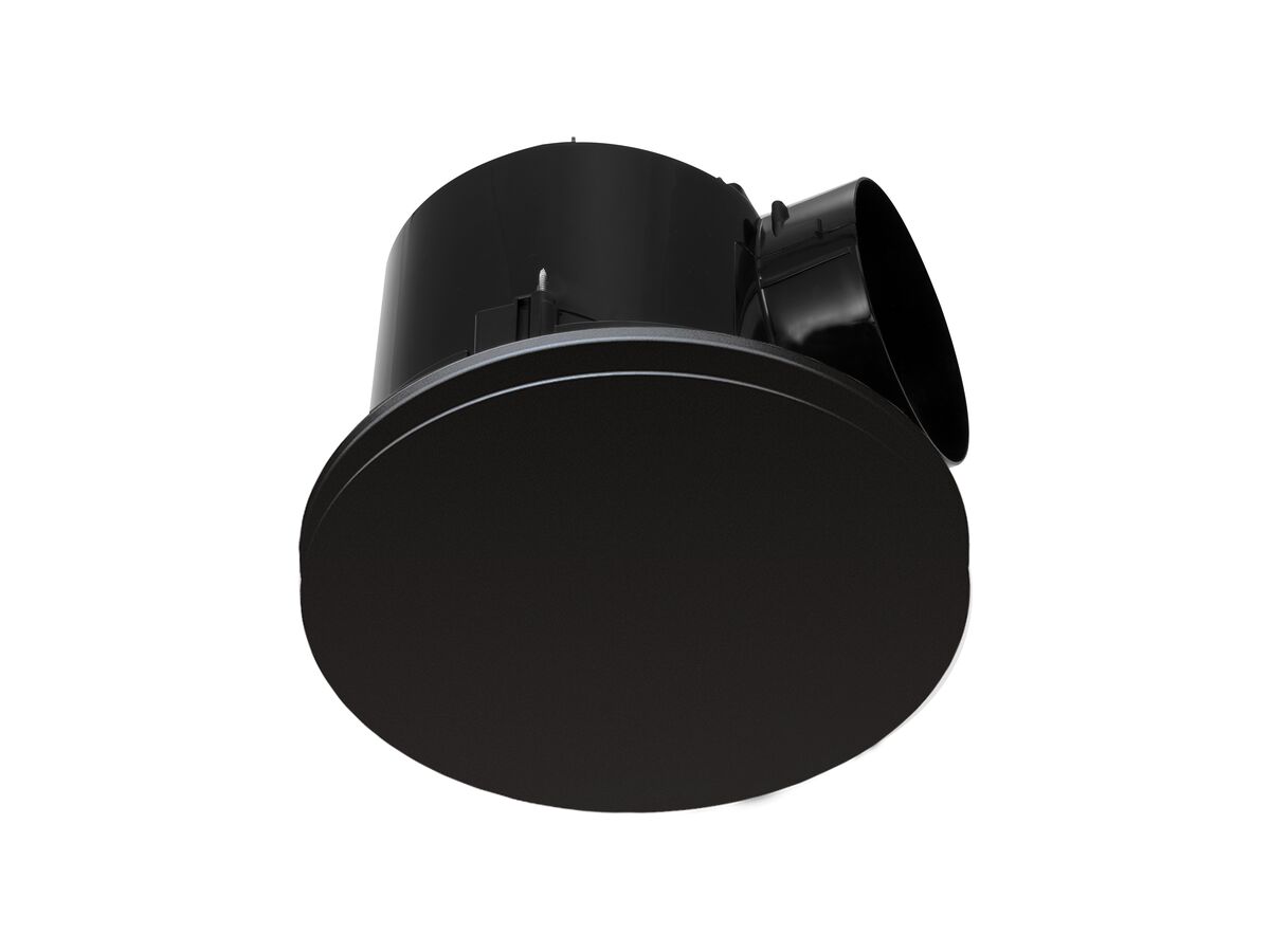 reece Kado Lux HiFlow 200 Exhaust Fan Round Matte Black
