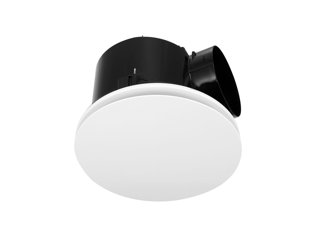 reece Kado Lux HiFlow 200 Exhaust Fan Round Matte White