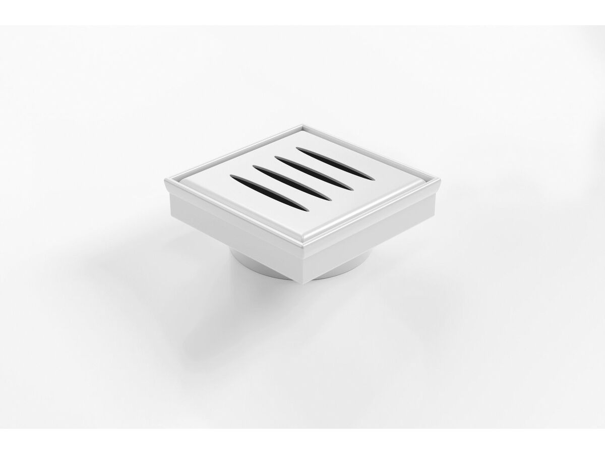 reece Kado Lux Oval Floor Waste 97mm DN80 Matte White