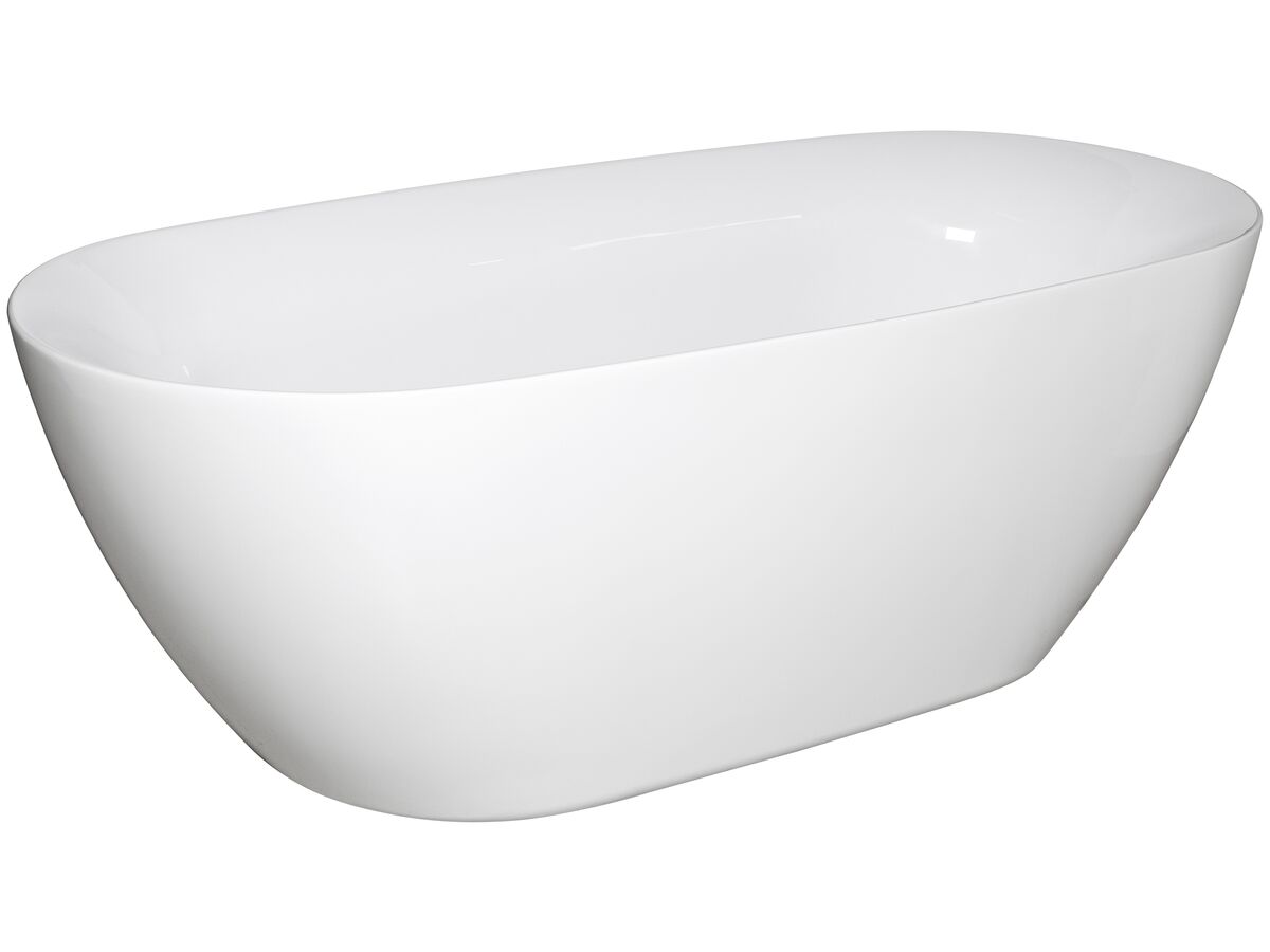 reece Kado Lux Oval Freestanding Bath 1750mm x 800mm x 600mm White