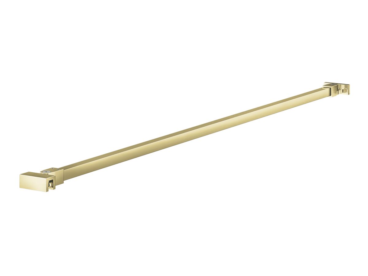 reece Kado Lux Shower Screen Support Bar 1000mm Brushed Brass