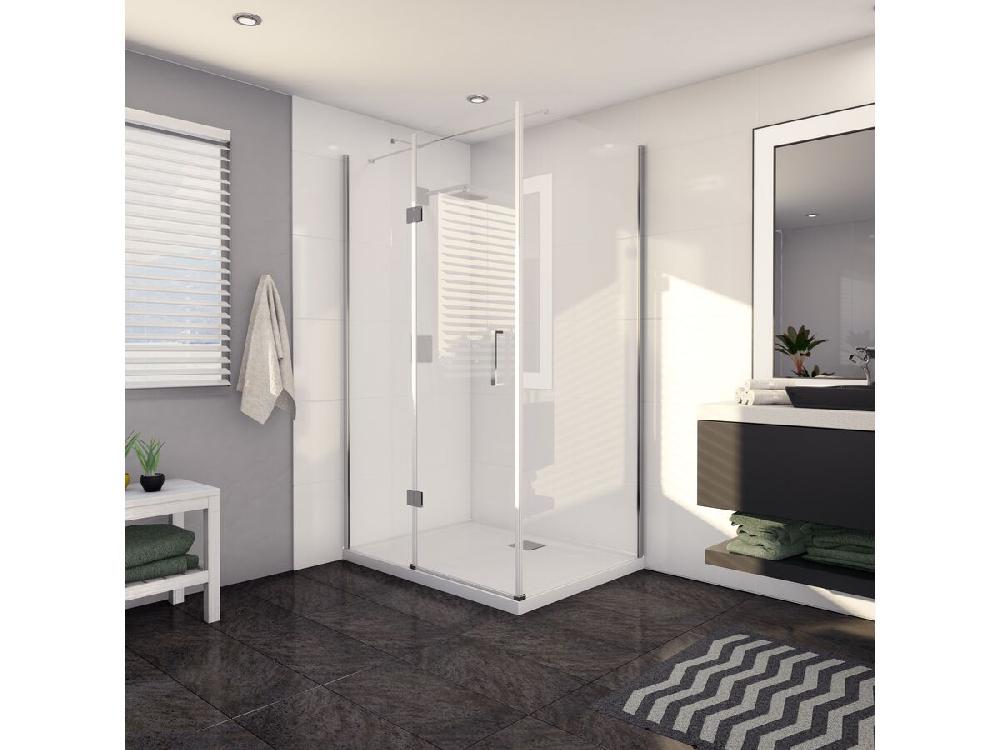 Reece Kado Lux Shower System 1200mm X 900mm Rear Outlet Chrome