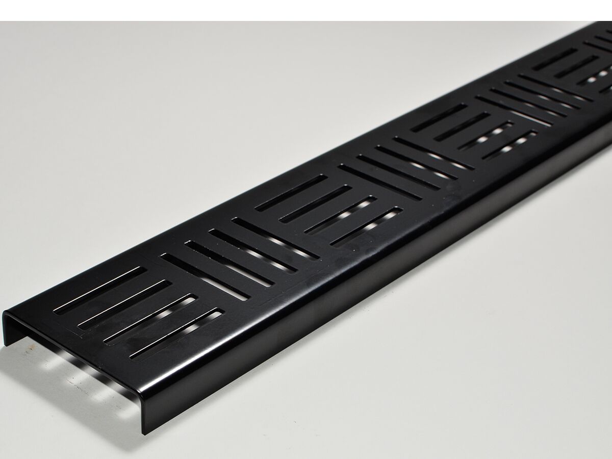 reece Kado Powder Coat Upgrade for Grate Only Matte Black