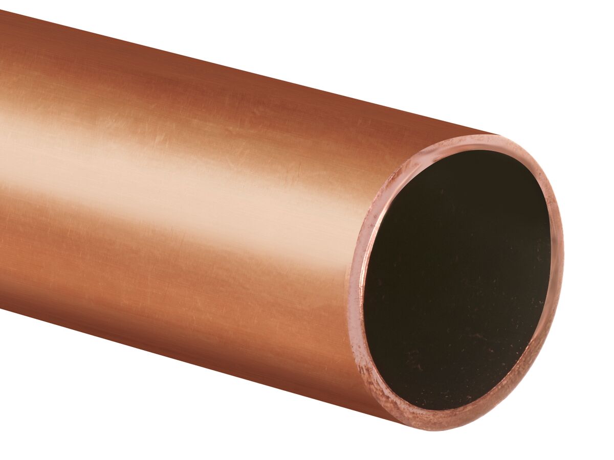 reece Kembla Hard Drawn Copper Tube 25mm x 1.22mm x 3mtr Plain Type B