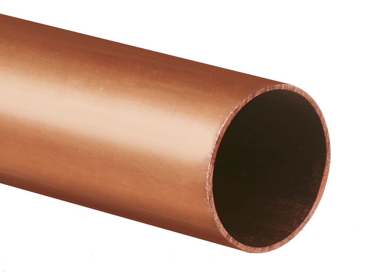 reece Kembla Hard Drawn Copper Tube 32mm x 1.63mm x 6mtr Plain Type A