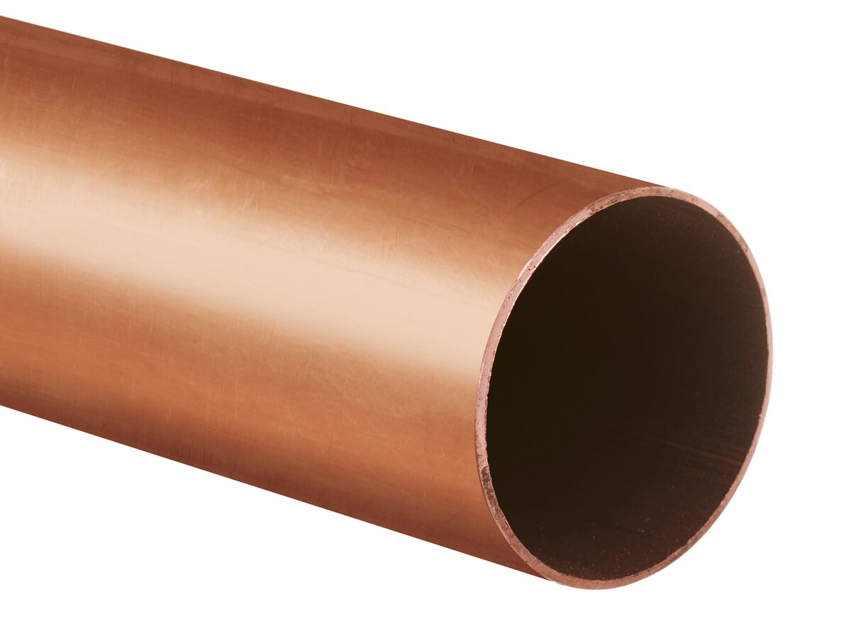 reece Kembla Hard Drawn Copper Tube 65mm x 1.22mm x 6mtr Plain Type B