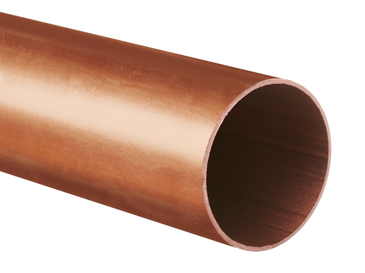 reece Kembla Hard Drawn Copper Tube 80mm x 2.03mm x 6mtr Plain Type A