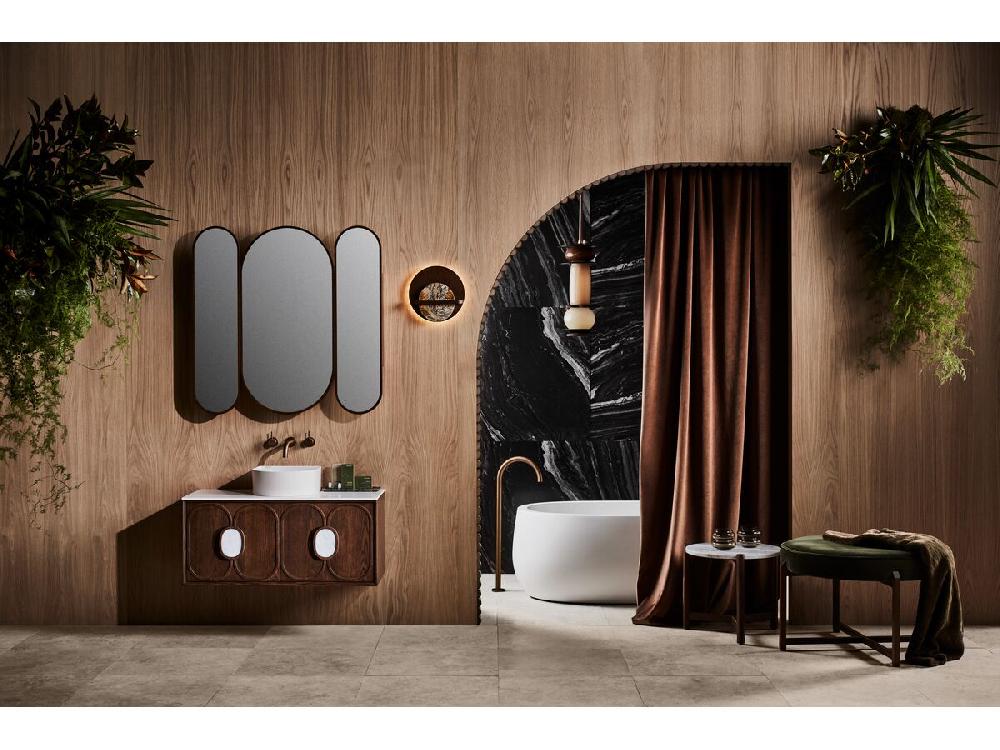 Reece LAUFEN Alessi Freestanding Bath With Overflow 1830 X 870 Sentec White