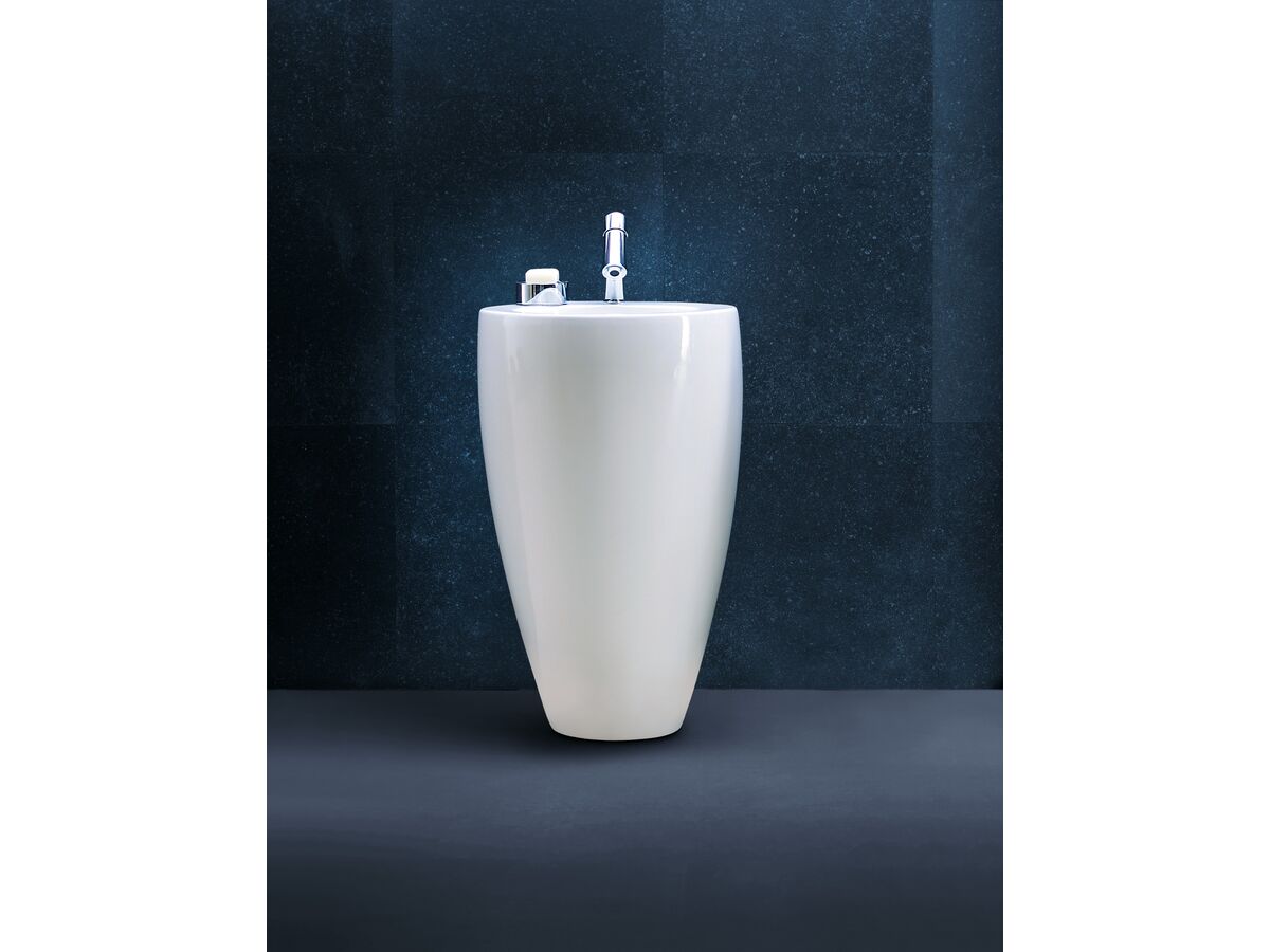 Reece LAUFEN Alessi One Freestanding Basin 530x530 1 Taphole White