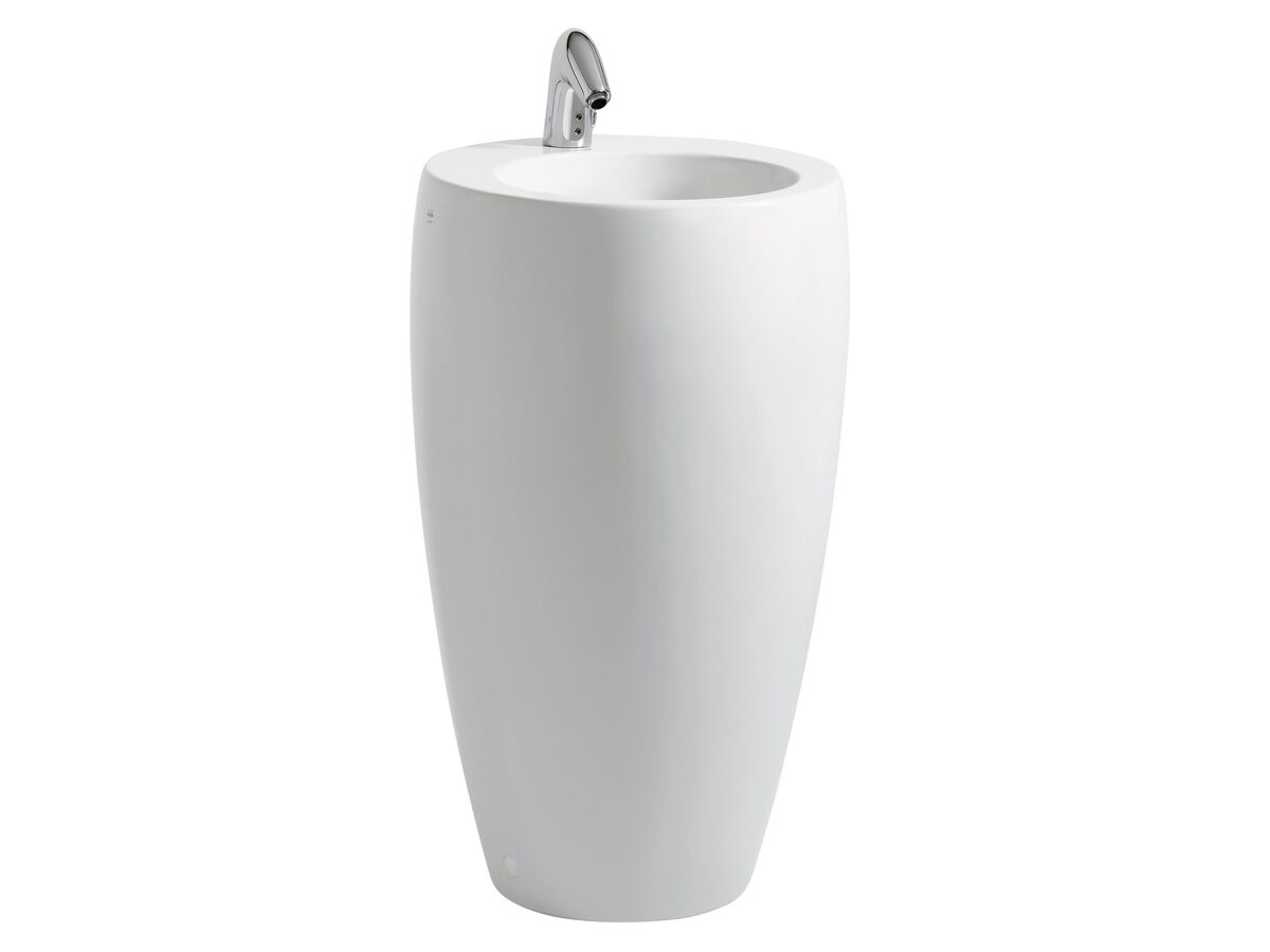 reece LAUFEN Alessi One Freestanding Basin 530x530 1 Taphole White
