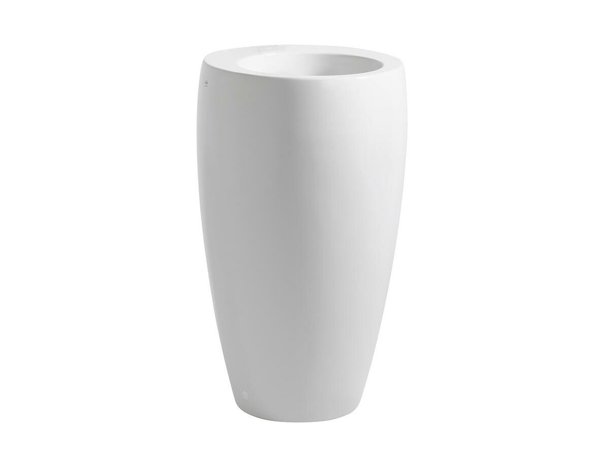 reece LAUFEN Alessi One Freestanding Basin 530x530 No Taphole White