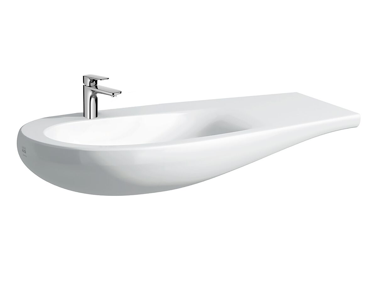 reece LAUFEN Alessi One Wall Basin Left Hand Basin 1 Taphole 900mm