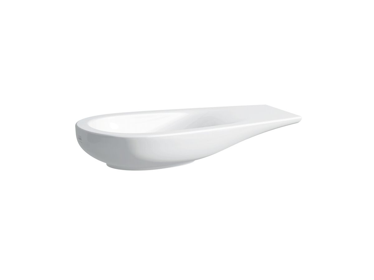 reece LAUFEN Alessi One Wall Basin Left Hand Basin with Fixing Kit No Taphole 900mm