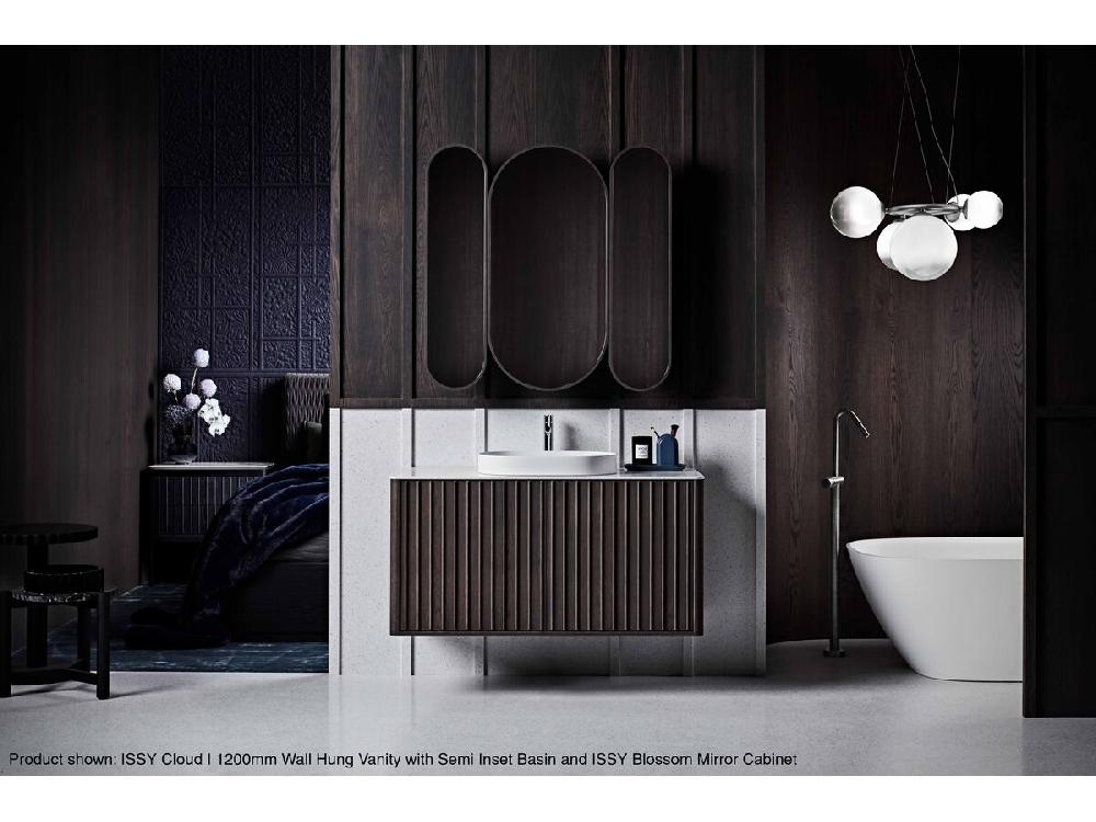 Reece LAUFEN Ino Freestanding Bath With Overflow 1700 X 750 Sentec White