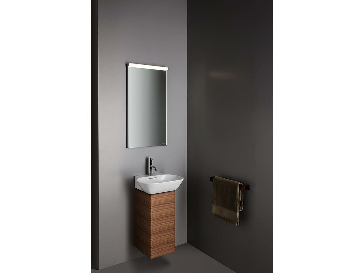Reece LAUFEN Ino Wall Basin With Fixing Bolts With Overflow 1 Taphole 450mm White