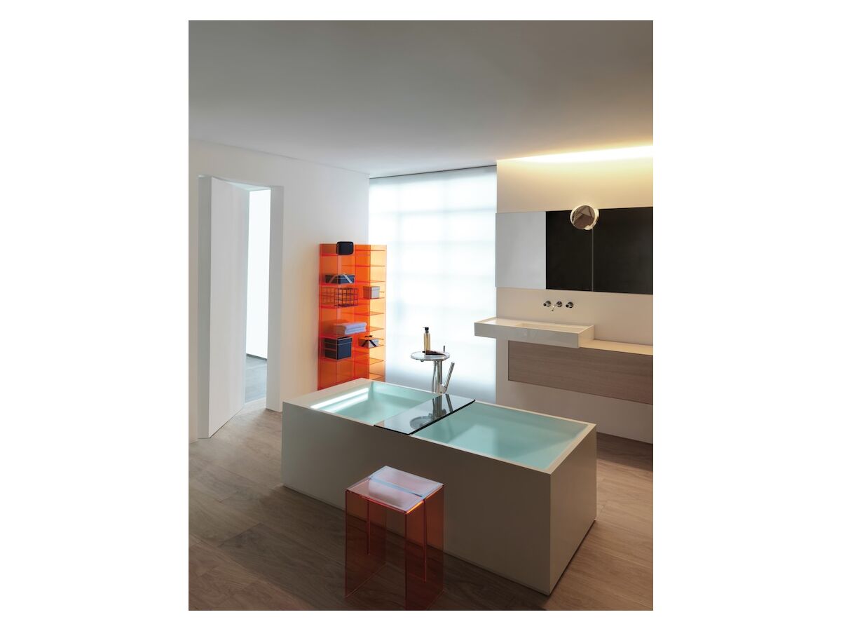 Reece LAUFEN Kartell Freestanding Bath Solid Surface 1760mm X 760mm Sentec White