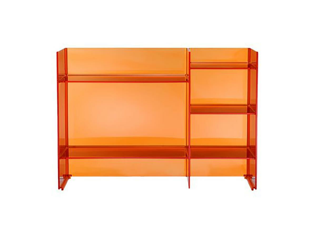 Reece LAUFEN Kartell Rack 750mm X 260mm X 530mm Tangerine Orange
