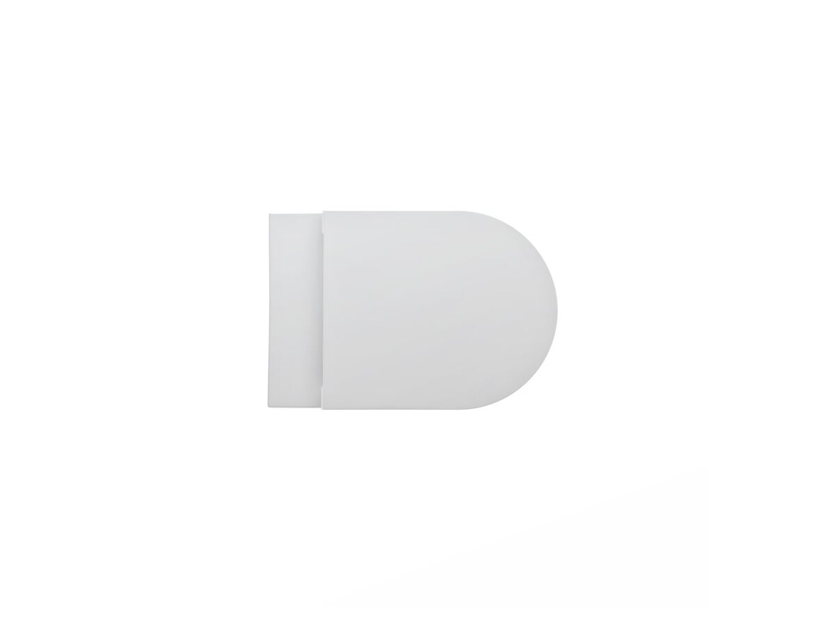 Reece LAUFEN Kartell Rimless Wall Hung Pan And Soft Close Seat White (4 Star)