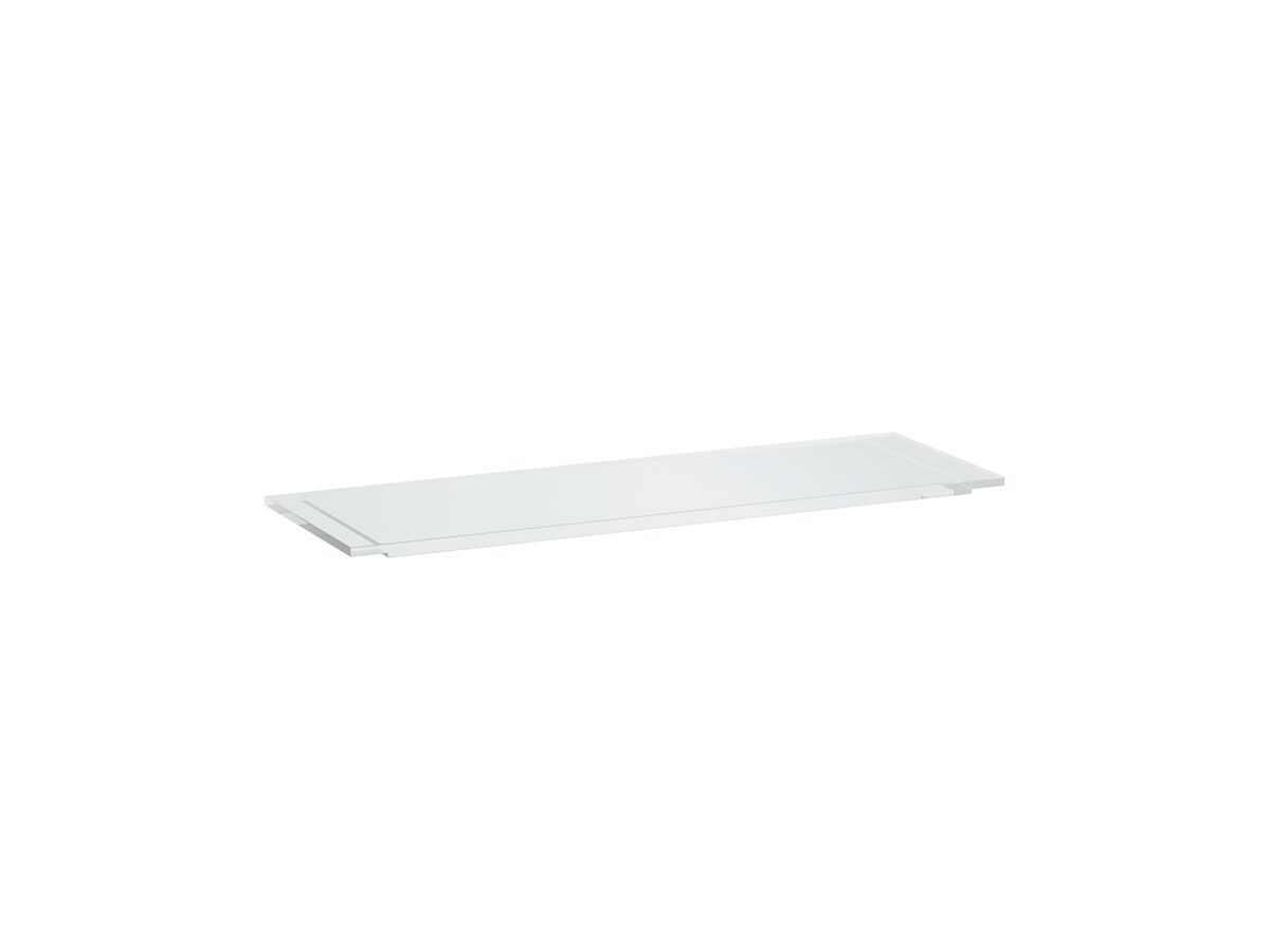 reece LAUFEN Kartell Shelf for Bath 750mm x 250mm x 15mm Transparent Crystal