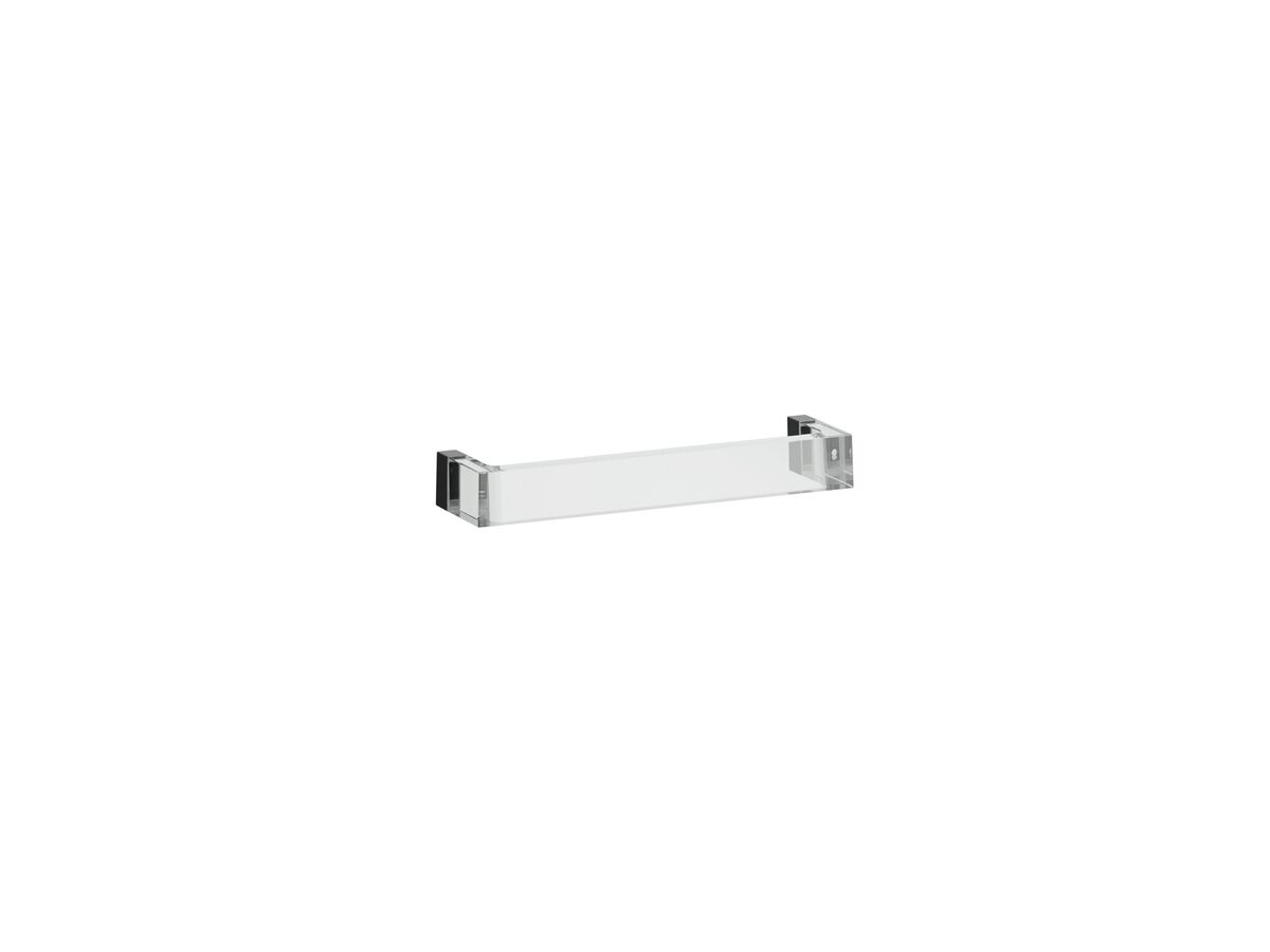 Reece LAUFEN Kartell Towel Rail 300mm X 75mm X 40mm Transparent Crystal