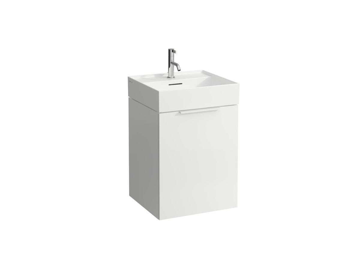 Reece LAUFEN Kartell Wall Basin Only 1 Tap Hole With Over Flow 500x460 White