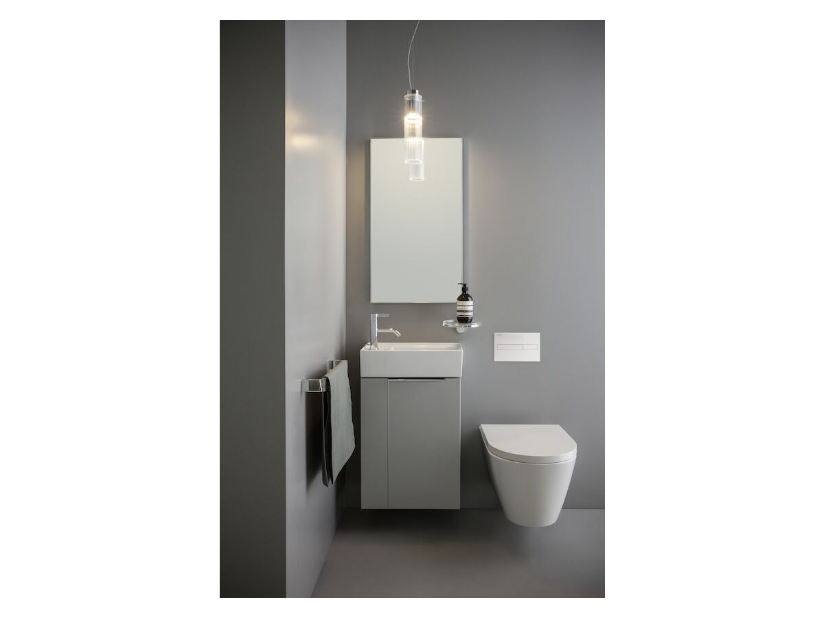 Reece LAUFEN Kartell Wall/Counter Basin Only Right Hand Basin 1 Tap Hole 460x280 White