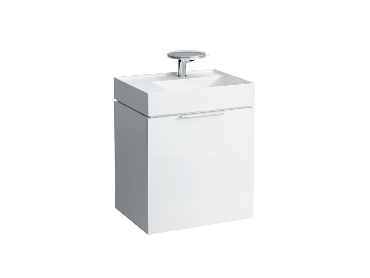 Reece LAUFEN Kartell Wall/Counter Basin Right Hand Basin Only 1 Tap Hole 600x460 White