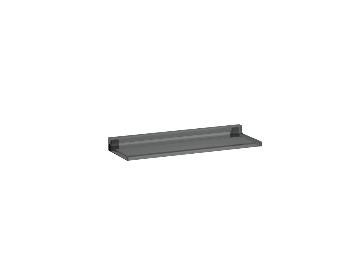 reece LAUFEN Kartell Wall Mounted Shelf 450mm x 155mm x 40mm Fume